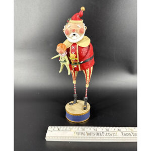 Lori Mitchell Baby's First Christmas w/ Santa Christmas Series Figurine w/ Box